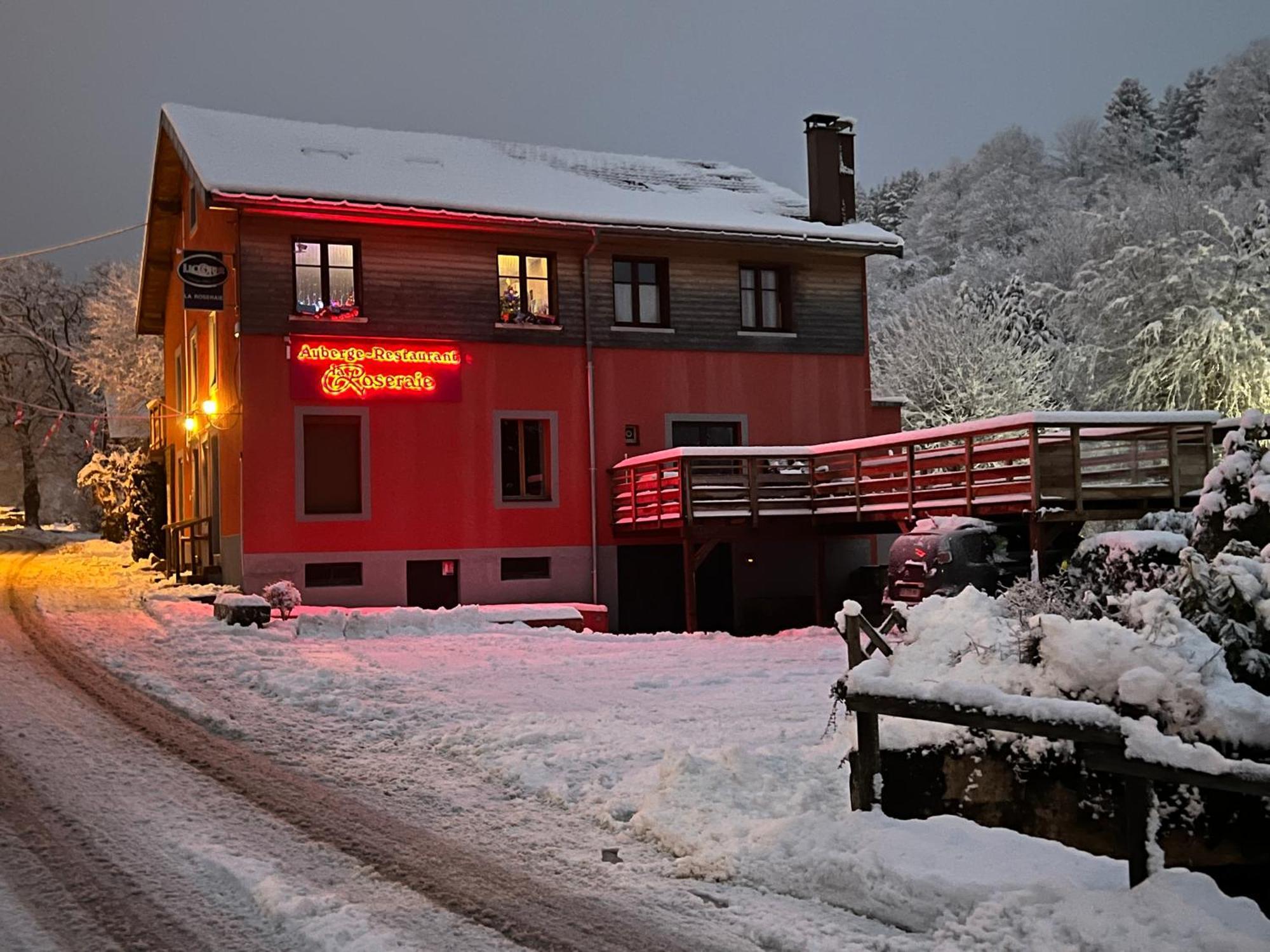 Auberge Restaurant La Roseraie Grandrupt Dış mekan fotoğraf